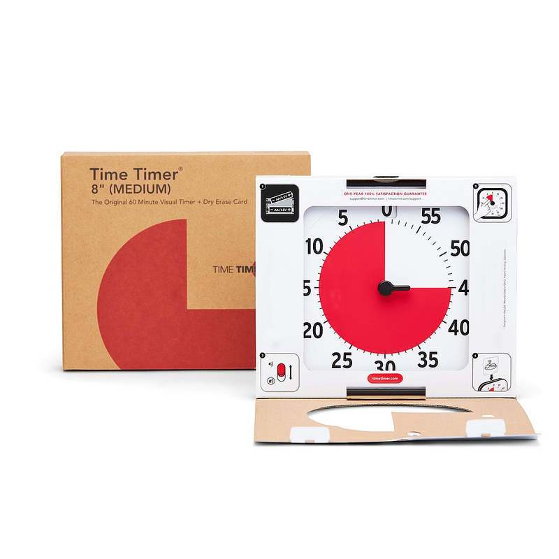 Keskmine Time Timer® (18x18 cm) - Pilt 7