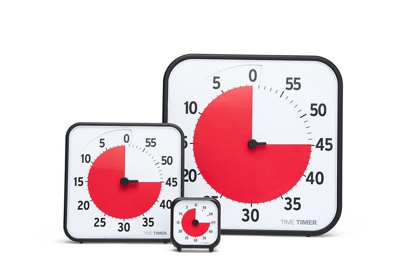 Keskmine Time Timer® (18x18 cm) - Pilt 5