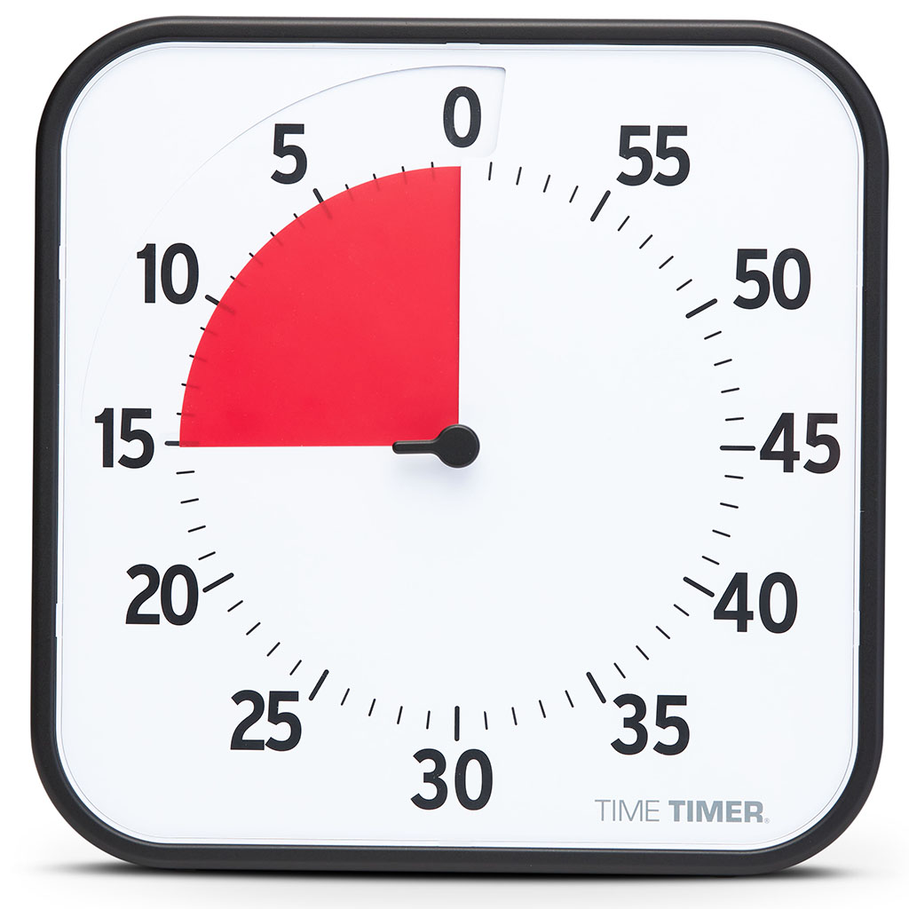 Suur Time Timer® (30x30 cm) - Pilt 6
