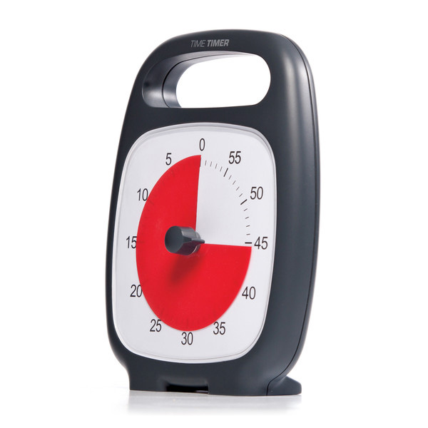 Time Timer® PLUS 60 min (must) - Pilt 6