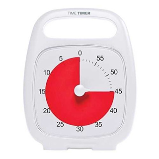 Time Timer® PLUS 60 min (valge)