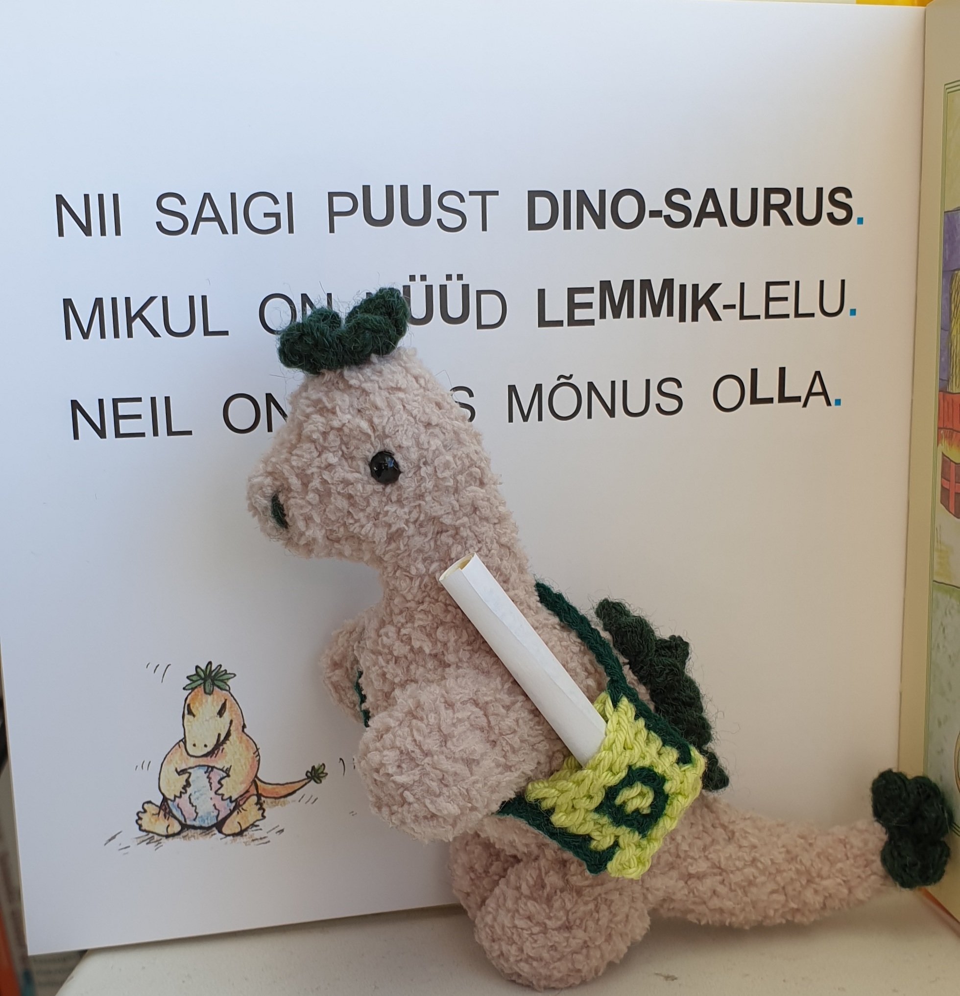 Heegeldatud mänguasi Väike vapper Dino - Pilt 5